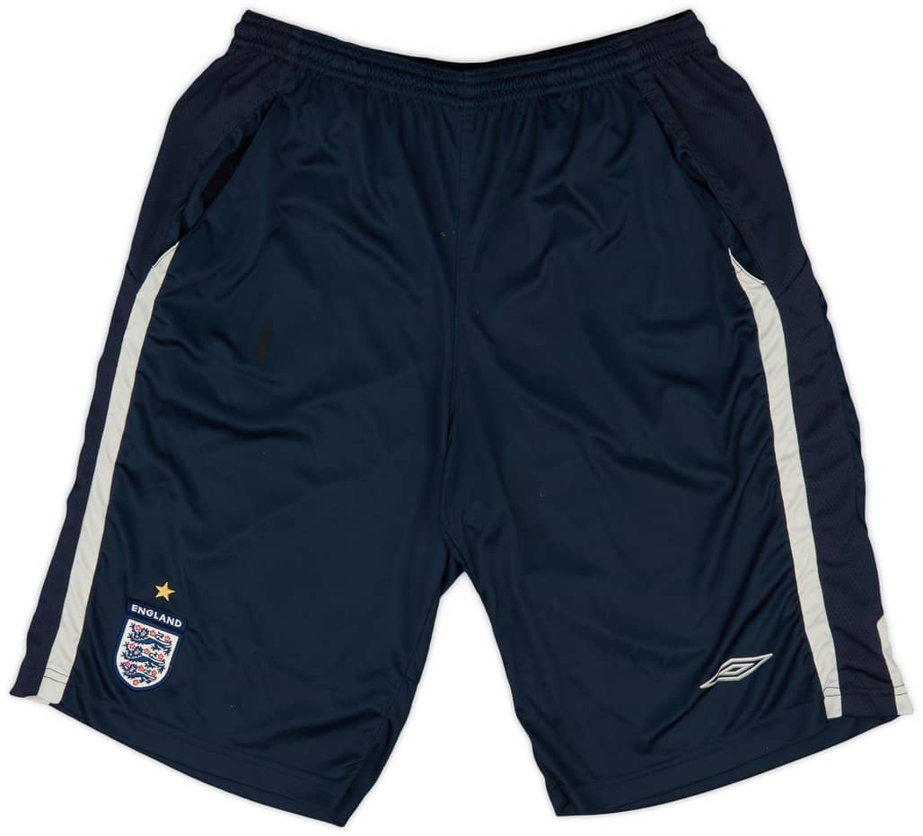 2005-07 England Umbro Training Shorts - 6/10 - (XL)