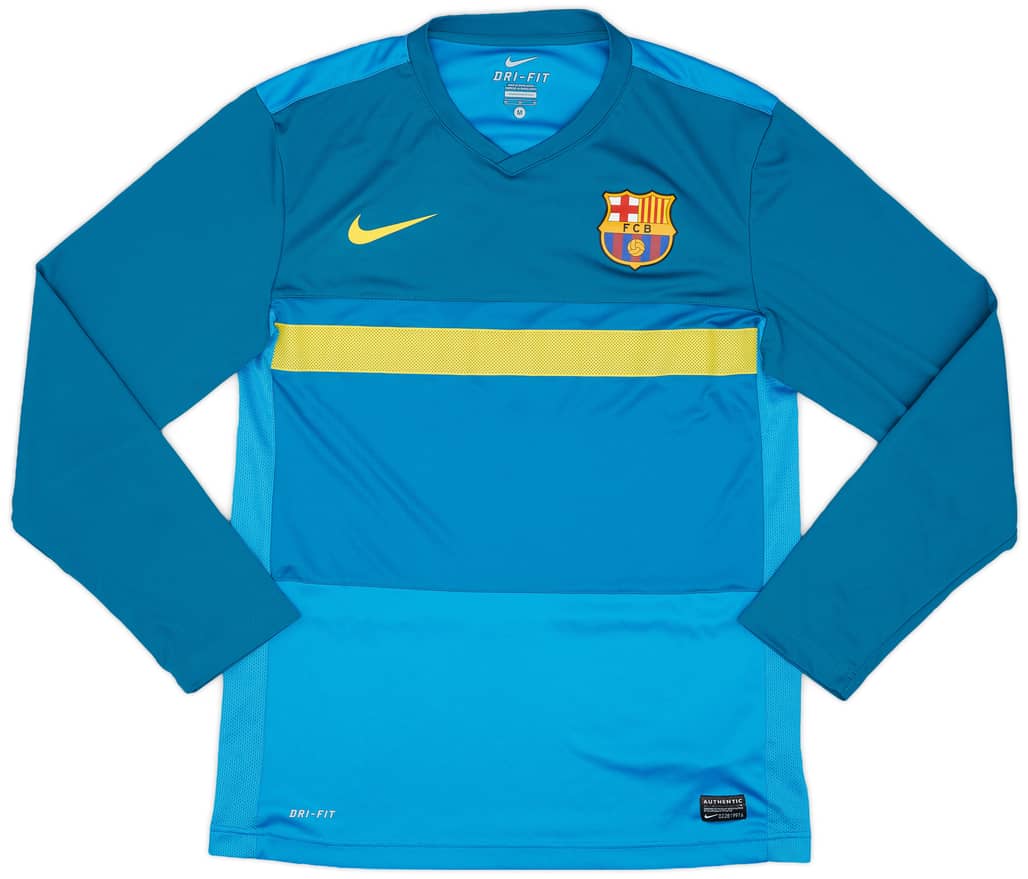 2011-12 Barcelona Nike Training L/S Shirt - 9/10 - (M)