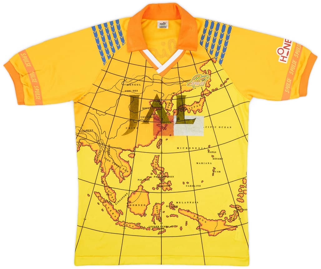 Shimizu S-Pulse Away Football Jersey 1994/1996 Japan : S-Pa