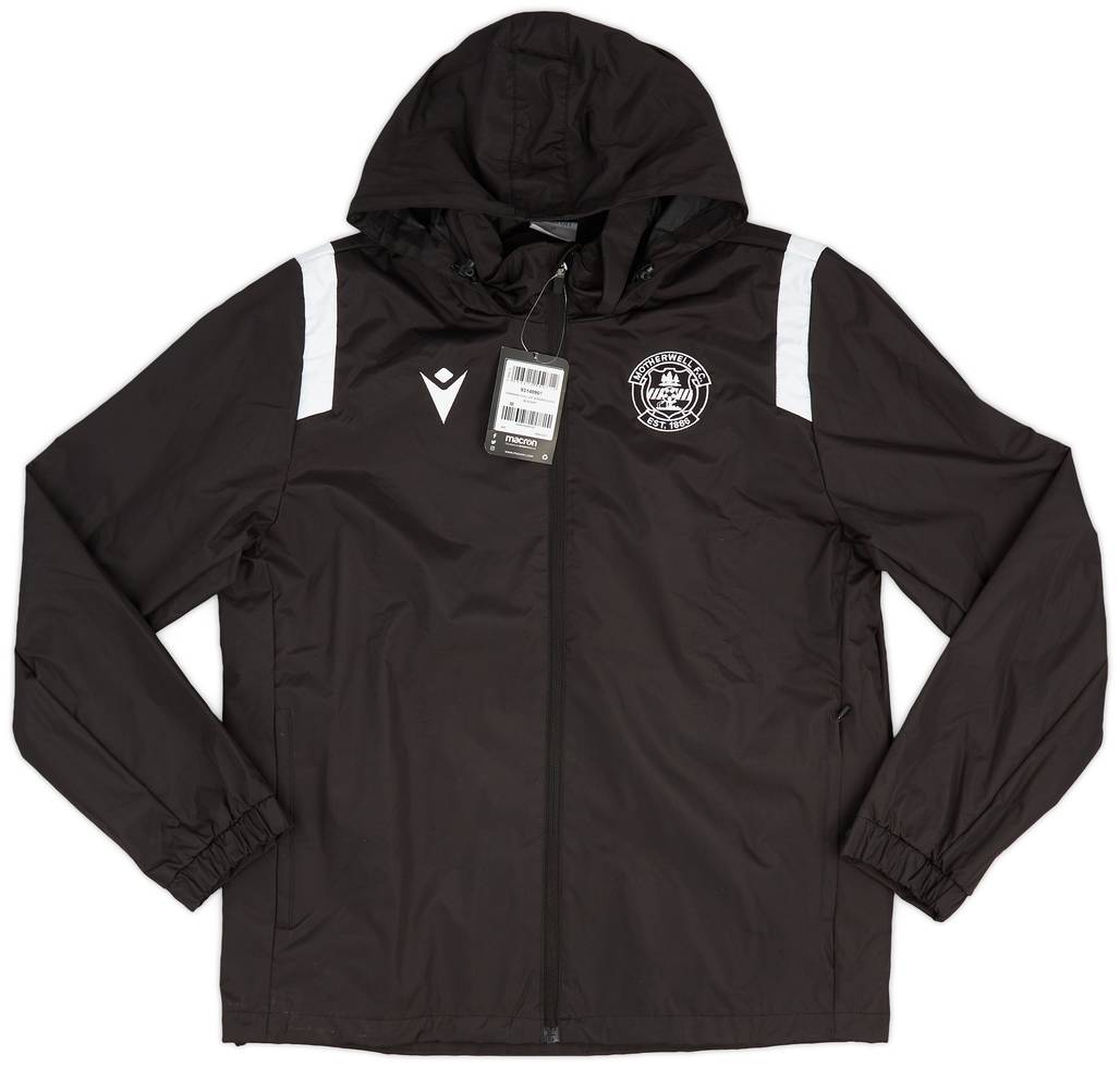 2021-22 Motherwell Macron Hooded Rain Jacket (M)