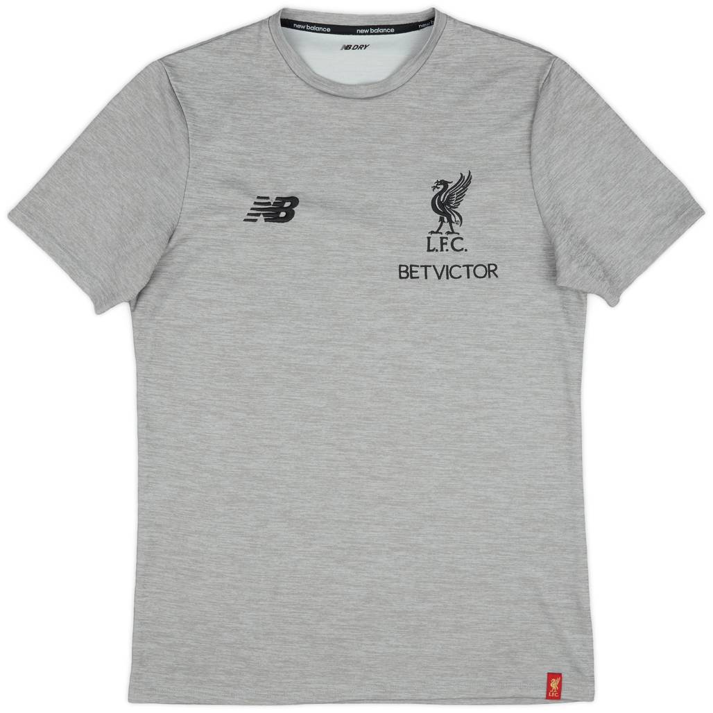 2018-19 Liverpool New Balance Training Shirt - 9/10 - (S)