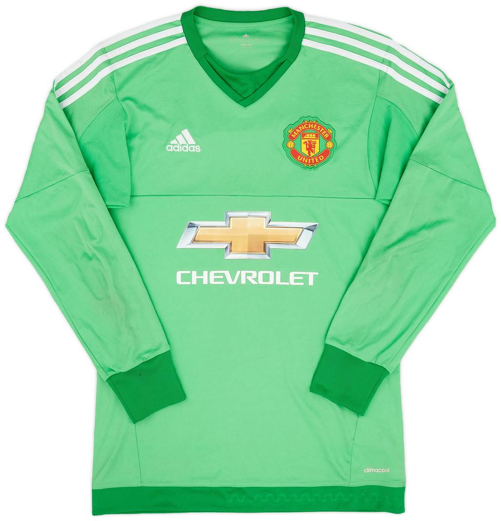 2015-16 Manchester United GK Shirt - 9/10 - (S)