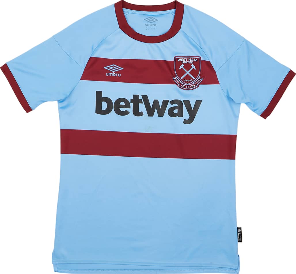 2020-21 West Ham Away Shirt - 8/10 - (M)