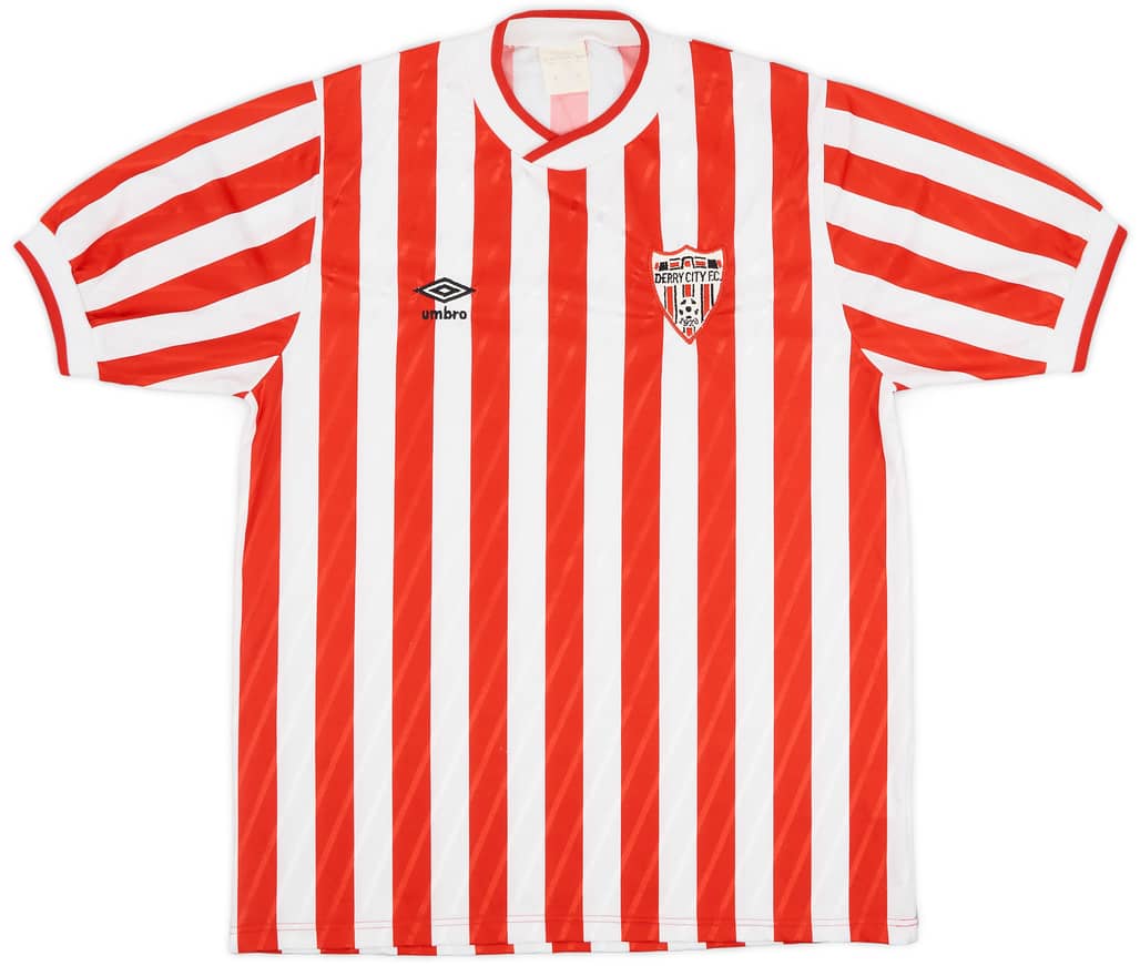 1988-90 Derry City Home Shirt - 9/10 - (M)