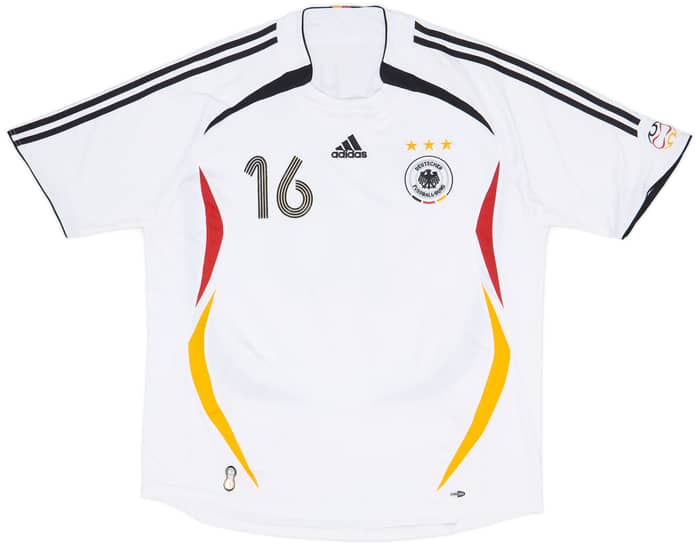 2005-07 Germany Home Shirt Lahm #16 - 7/10 - (XXL)