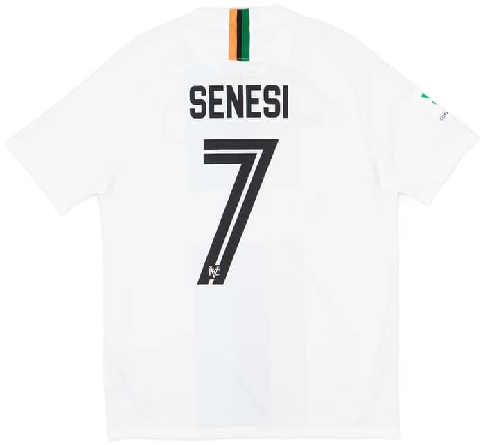 2019-20 Venezia Match Issue Away Shirt Senesi #7 - 7/10 - (M)
