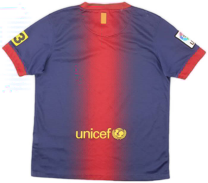 2012-13 Barcelona Home Shirt - 6/10 - (M.Boys)