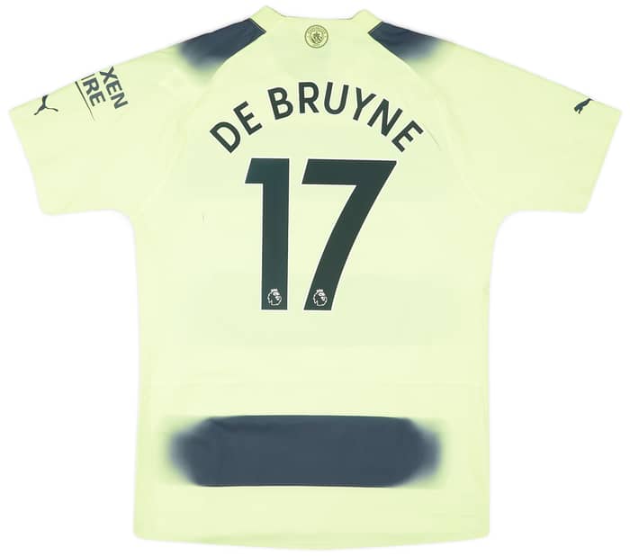 2022-23 Manchester City Authentic Third Shirt De Bruyne #17
