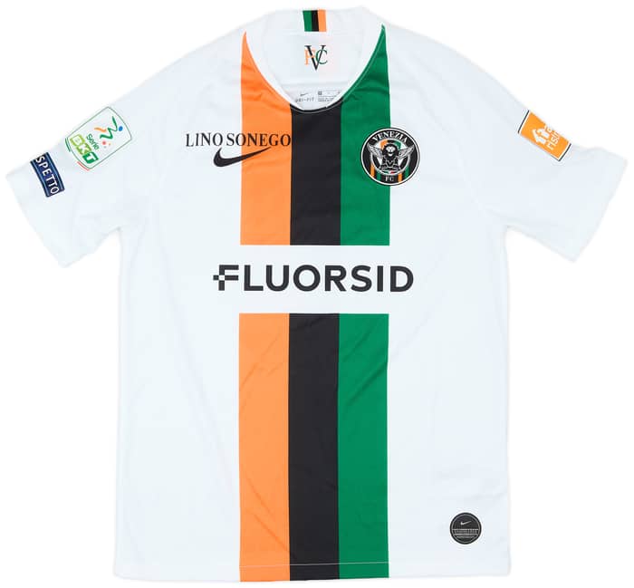 2019-20 Venezia Match Issue Away Shirt Felicioli #14