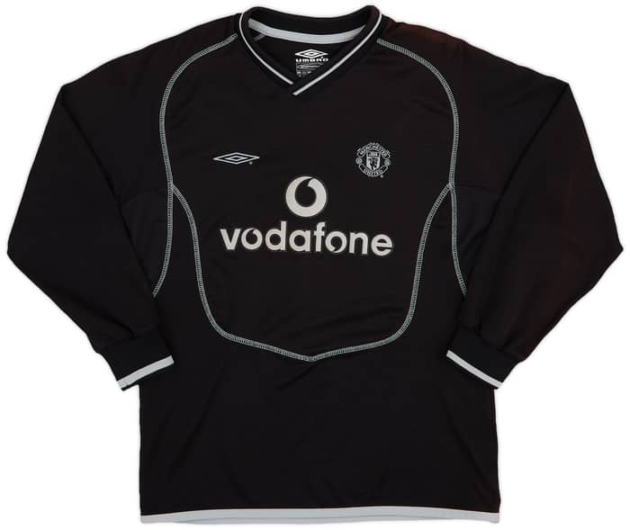 2000-02 Manchester United GK Shirt Barthez #1 - 6/10 - (L.Boys)