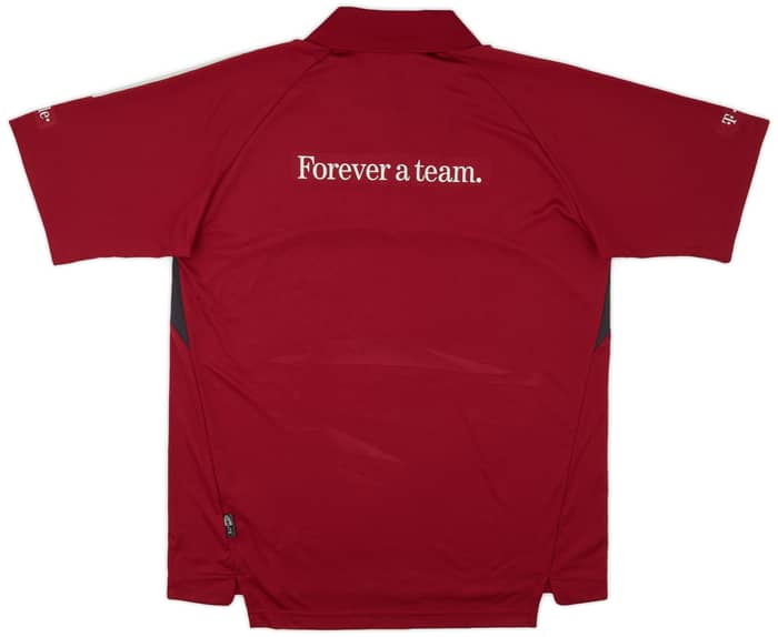 2002-03 Bayern Munich Player Issue adidas 1/4 Zip Polo Shirt - 9/10 - (L)