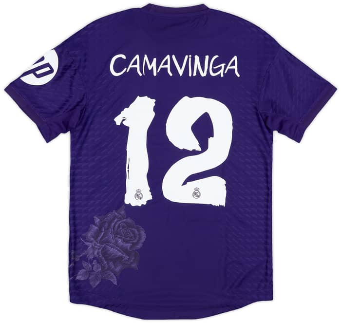 2023-24 Real Madrid Authentic Fourth Shirt Camavinga #12 (S)