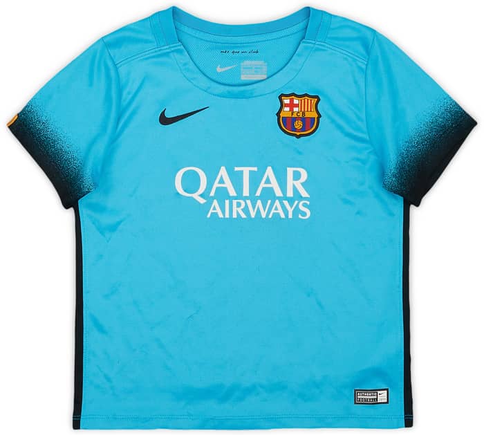 2015-16 Barcelona Third Shirt - 6/10 - (4-5 Years)