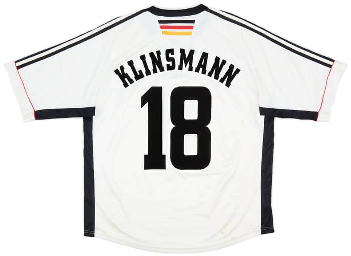 1998-00 Germany Home Shirt Klinsmann #18 - 6/10 - (XL)