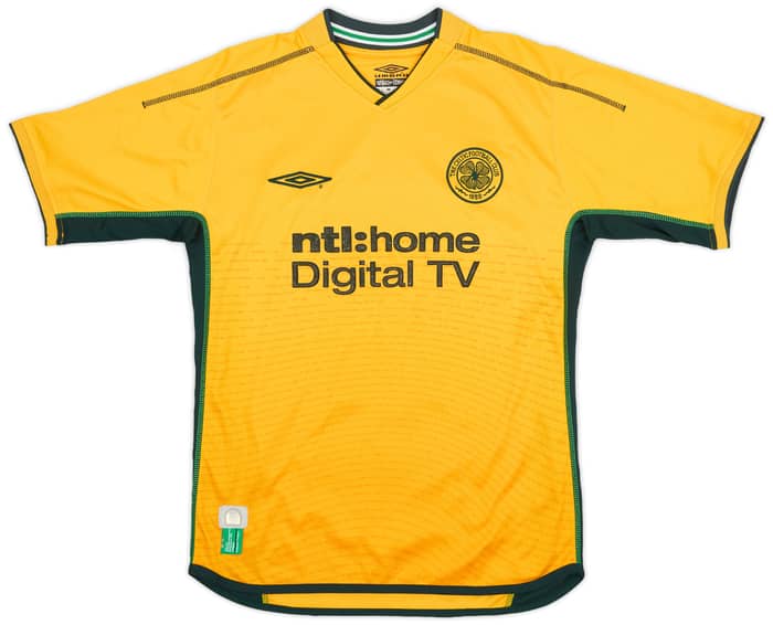 2002-03 Celtic Away Shirt Petrov #19 - 7/10 - (S)