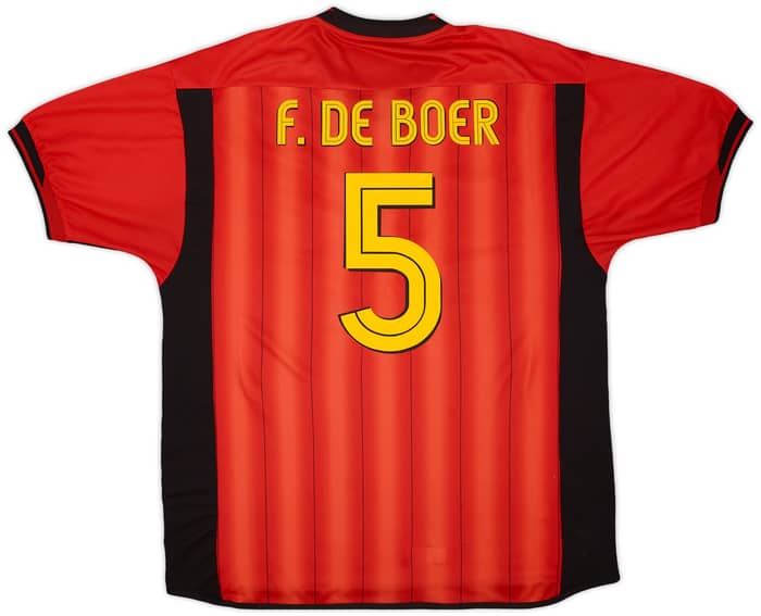 2003-04 Galatasaray Third Shirt F. De Boer #5 - 6/10 - (XXL)