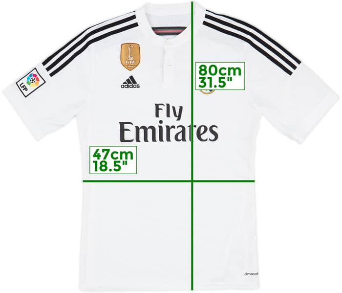 2014-15 Real Madrid Home Shirt Kroos #8 - 6/10 - (L)