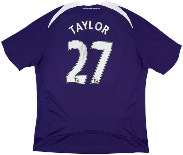 2008-09 Newcastle Away Shirt Taylor #27 - 6/10 - (XL)