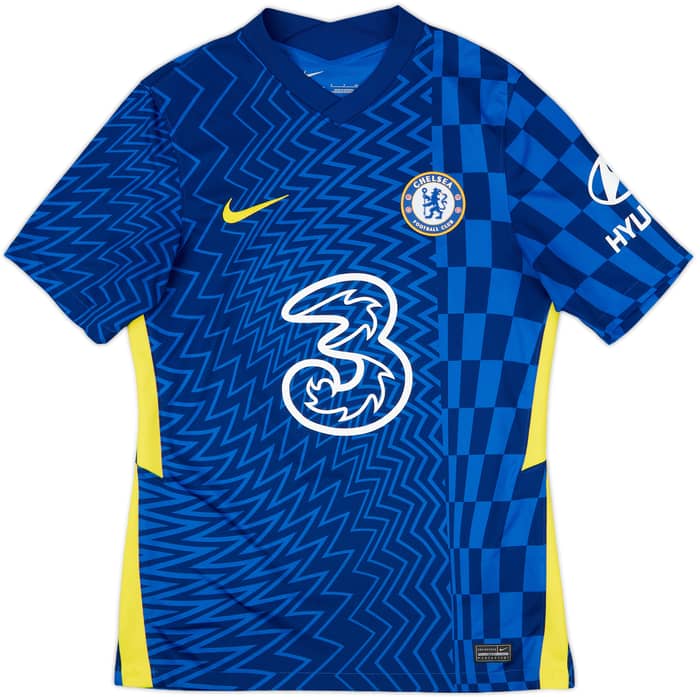 2021-22 Chelsea Home Shirt Mount #19 - 6/10 - (S)