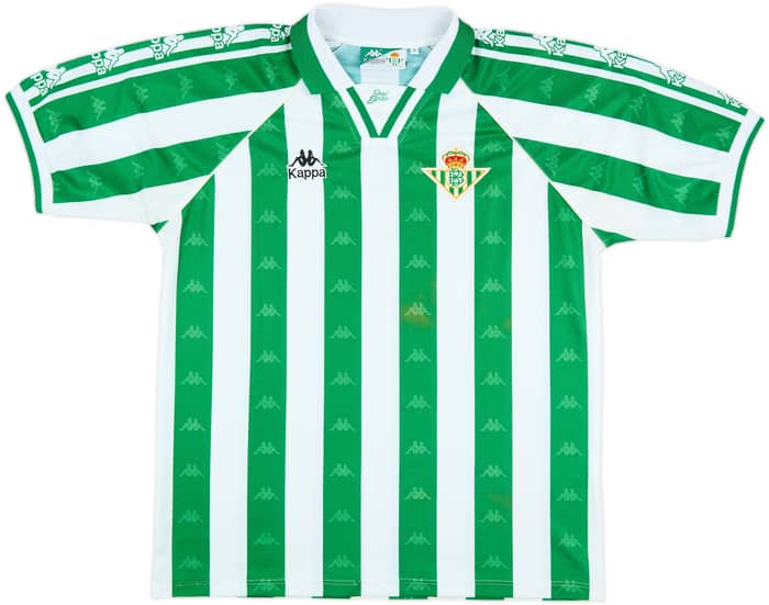 1995-97 Real Betis Home Shirt - 8/10 - (L)