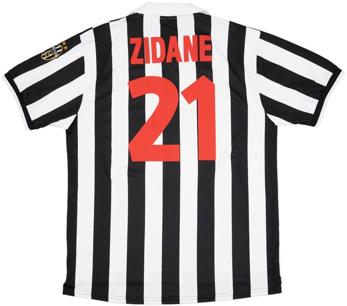 1998-99 Juventus Home Shirt Zidane #21 - 6/10 - (XL)