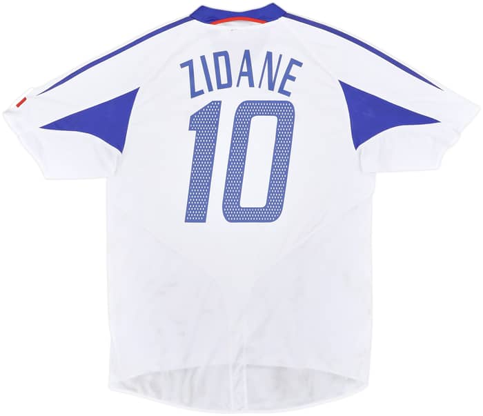 2004-06 France Away Shirt Zidane #10 - 7/10 - (L)