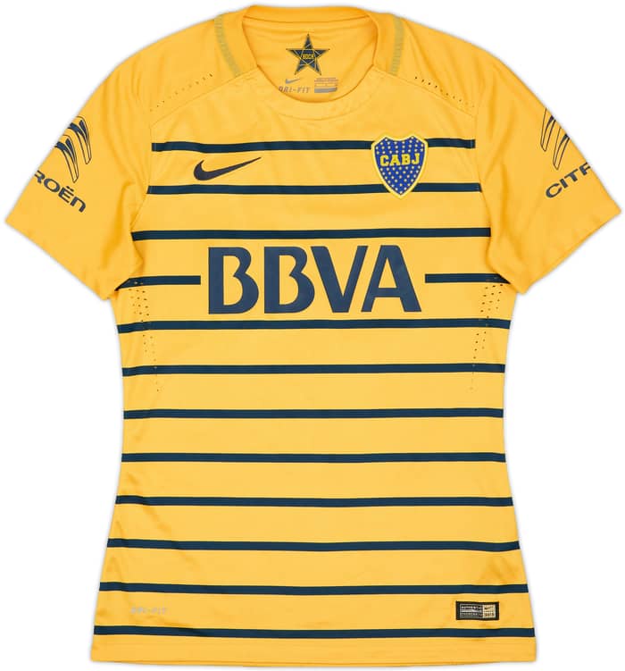 2015-16 Boca Juniors Authentic Away Shirt - 8/10 - (S)