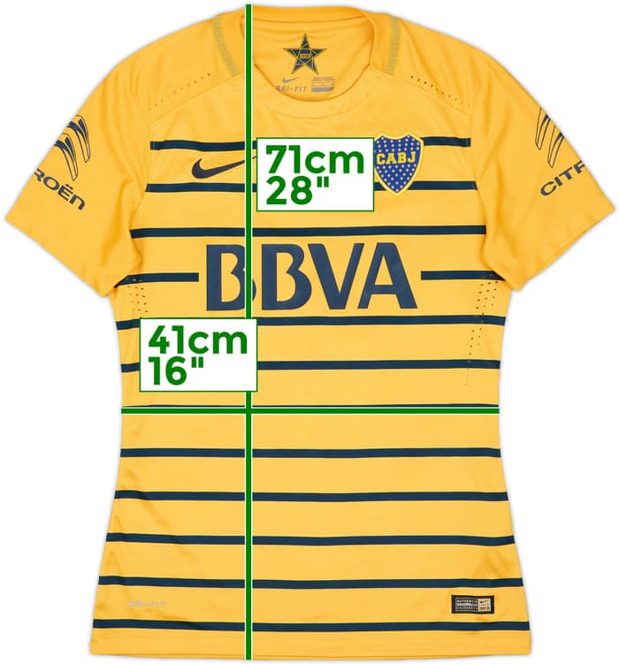 2015-16 Boca Juniors Authentic Away Shirt - 8/10 - (S)