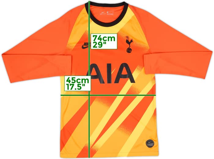 2019-20 Tottenham European GK Shirt Lloris #1 - 7/10 - (S)