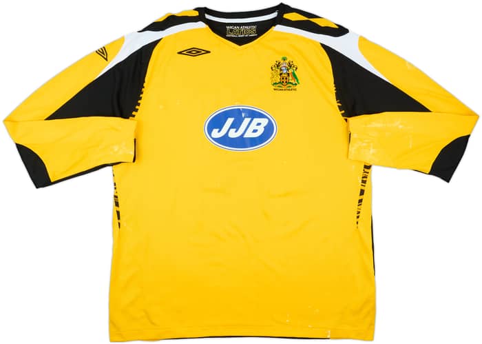 2007-08 Wigan Match Issue GK Shirt #23