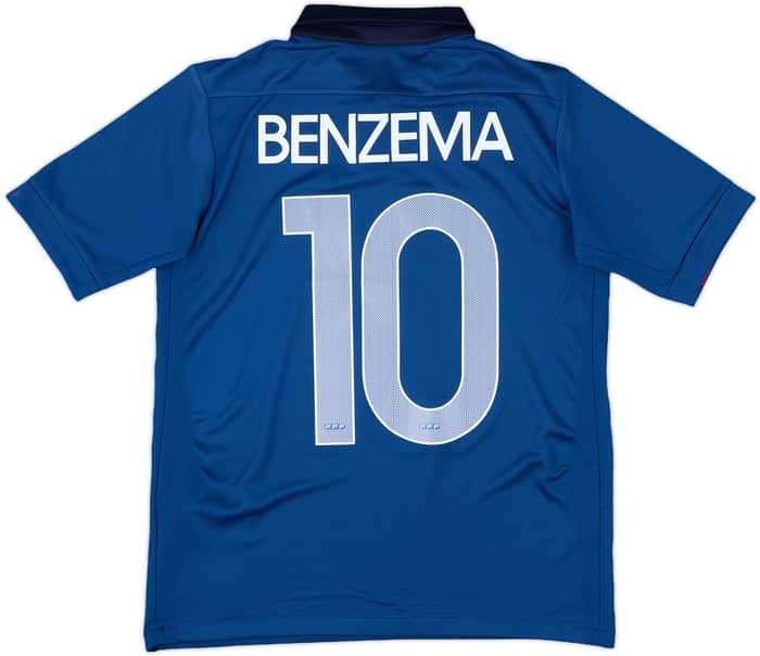 2011-12 France Home Shirt Benzema #10 - 8/10 - (L.Boys)