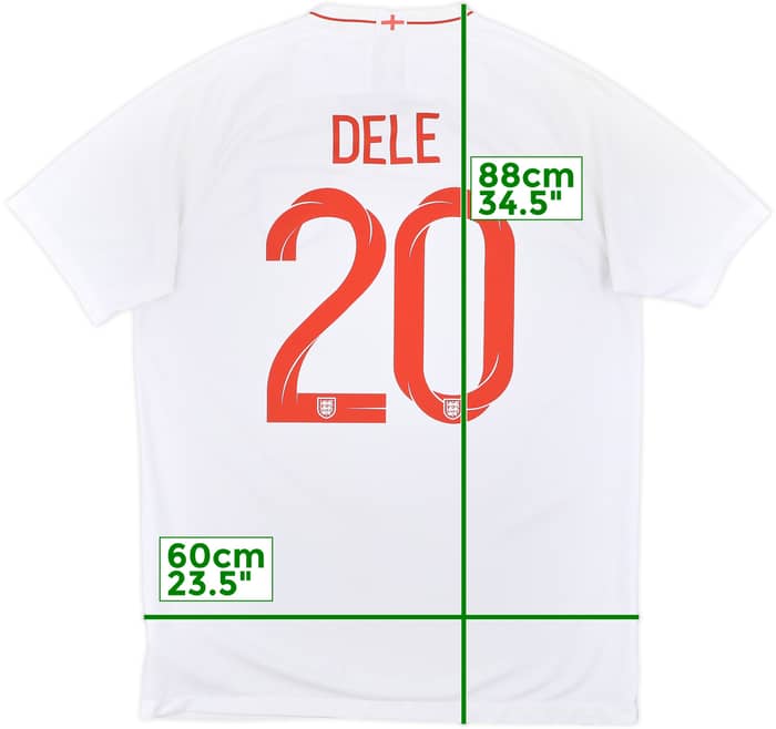 2018-19 England Home Shirt Dele #20 - 5/10 - (L)