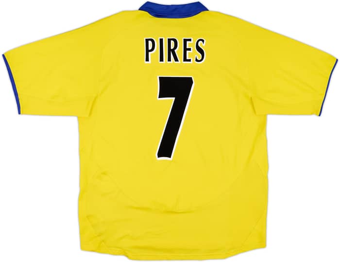 2003-05 Arsenal Away Shirt Pires #7 - 7/10 - (L)