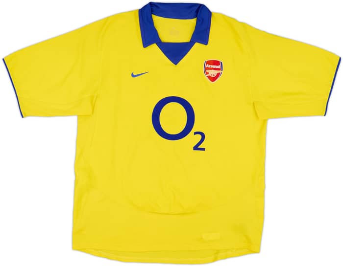 2003-05 Arsenal Away Shirt Pires #7 - 7/10 - (L)