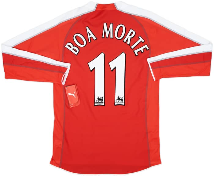 2005-06 Fulham Away L/S Shirt Boa Morte #11 (M)