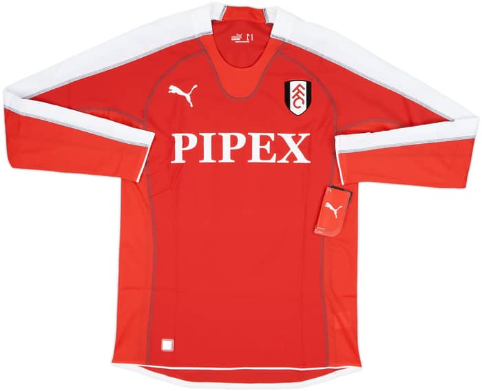 2005-06 Fulham Away L/S Shirt Boa Morte #11 (M)