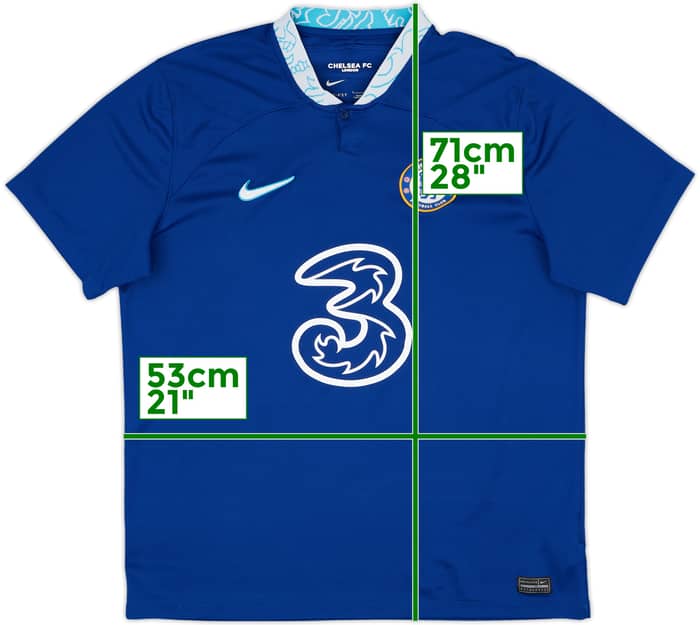 2022-23 Chelsea Home Shirt Pulisic #10 - 8/10 - (L)