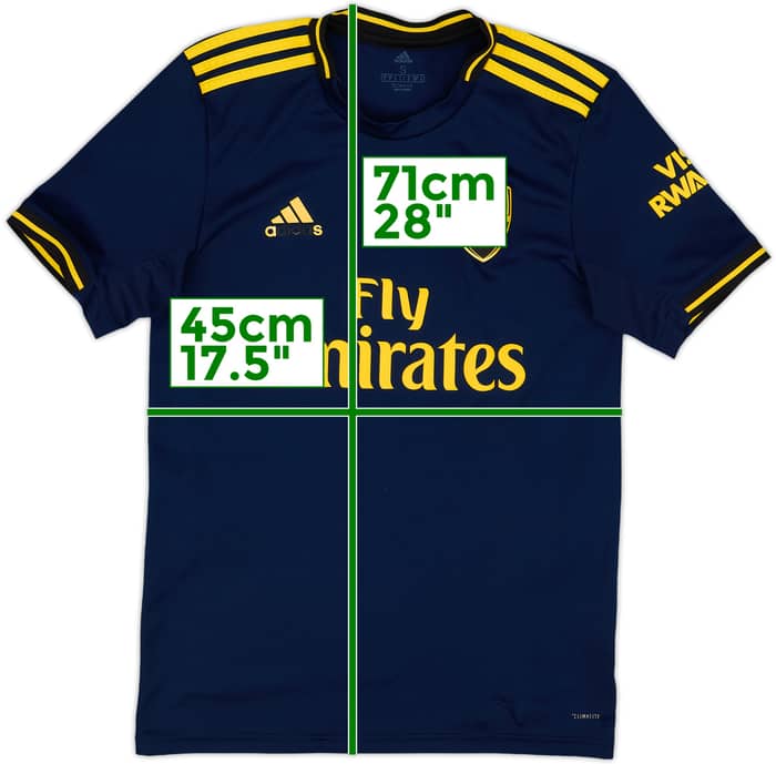 2019-20 Arsenal Third Shirt Martinelli #35 - 4/10 - (S)