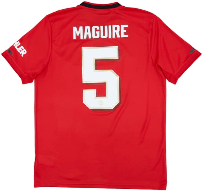 2019-20 Manchester United Home Shirt Maguire #5 - 10/10 - (L)