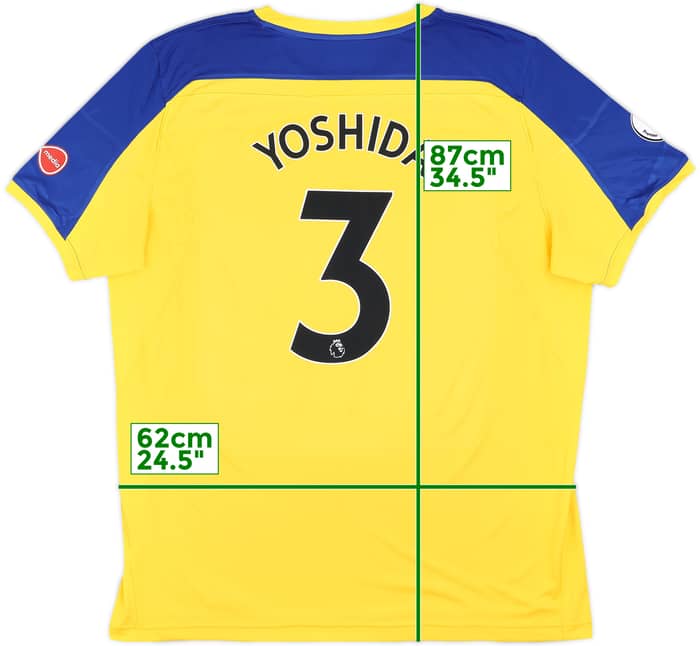 2018-19 Southampton Away Shirt Yoshida #3 - 7/10 - (3XL)