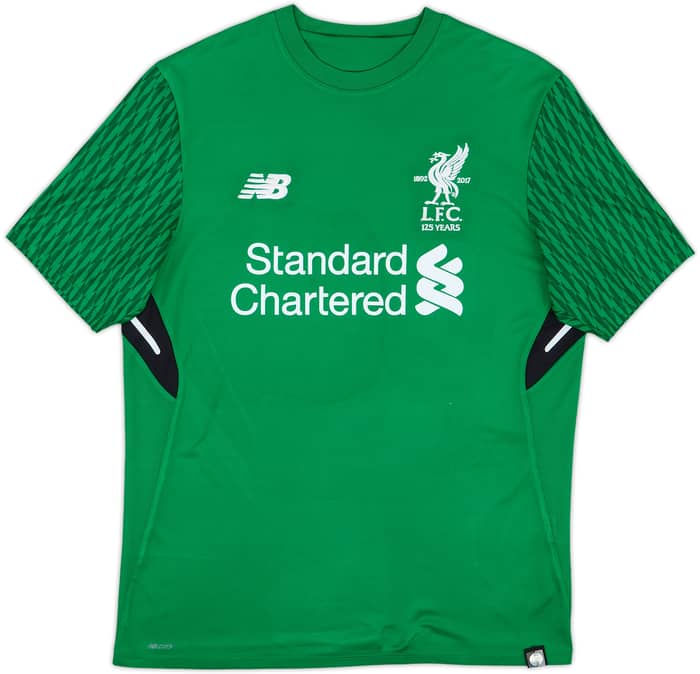 2017-18 Liverpool '125 Years' GK S/S Shirt - 7/10 - (M)