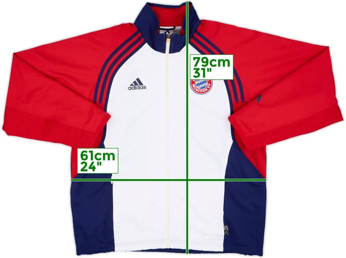 2000-01 Bayern Munich adidas Track Jacket - 8/10 - (M/L)