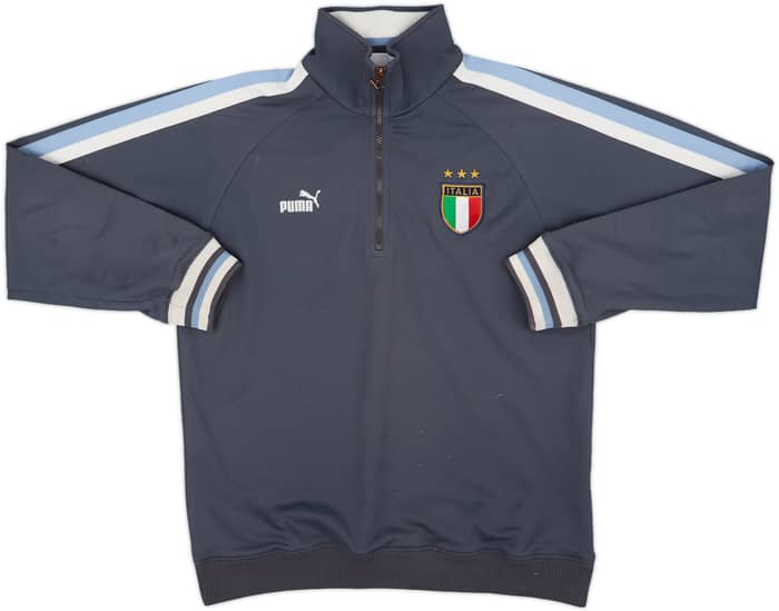 2003-04 Italy Puma 1/4 Zip Track Jacket - 3/10 - (XL)