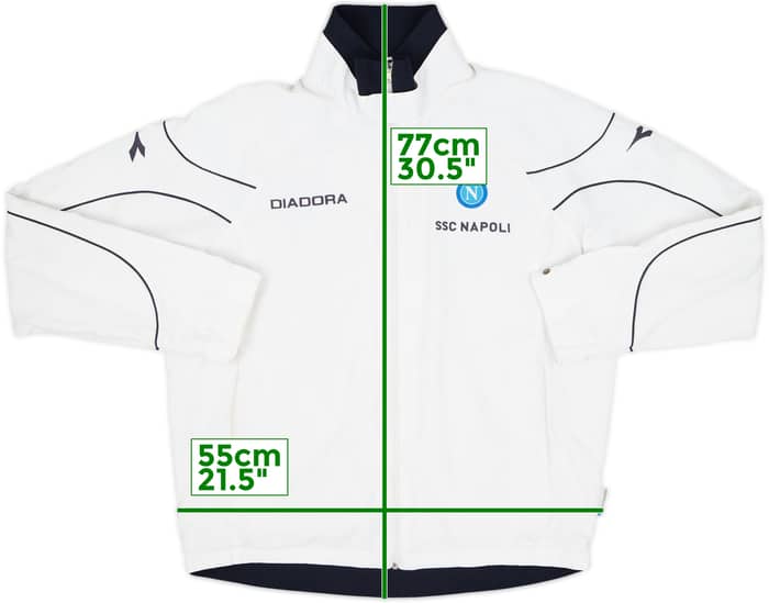 2006-07 Napoli Diadora Track Jacket - 5/10 - (XL)