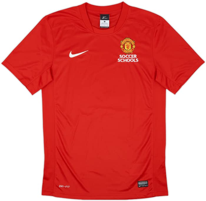 2014-15 Manchester United Soccer Schools Nike Training Shirt - 9/10 - (S)