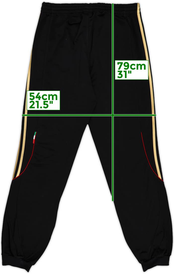 2010-11 AC Milan adidas Track Pants/Bottoms - 8/10 - (M/L)
