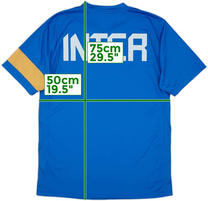 2010-11 Inter Milan Nike Training Shirt - 10/10 - (M)
