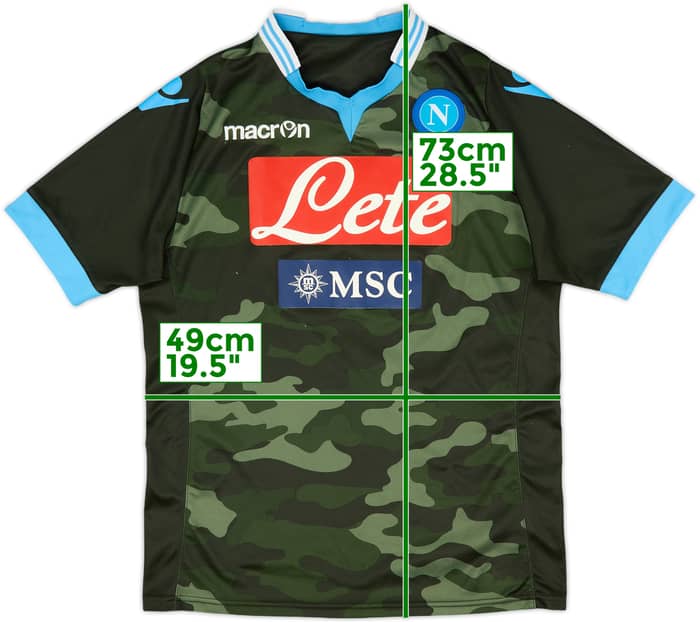 2013-14 Napoli Away Shirt - 5/10 - (M)