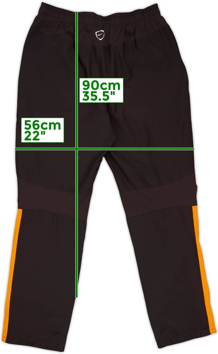 2014-15 Roma Nike Track Pants/Bottoms - 8/10 - (L)