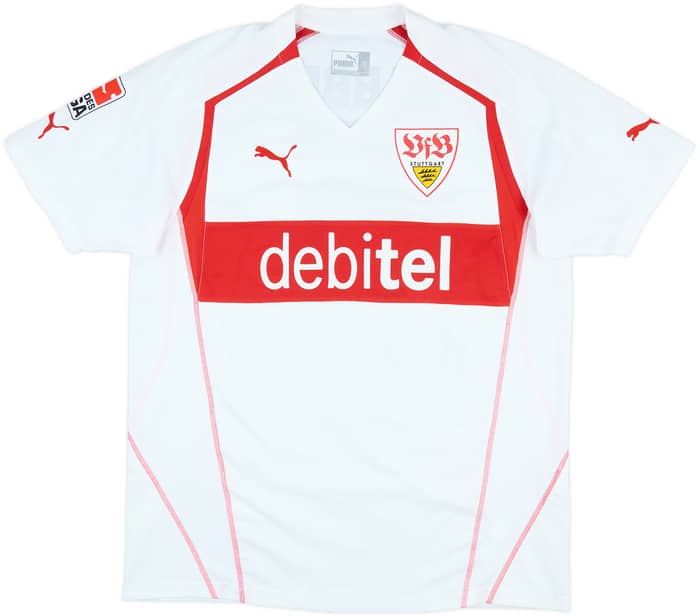 2004-05 Stuttgart Match Issue Home Shirt Babbel #5